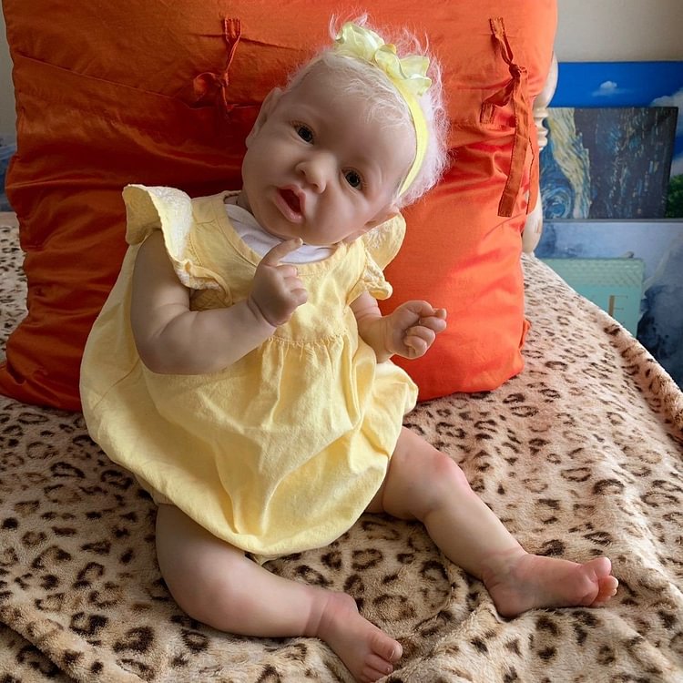  [Christmas Gift Deals] 20'' Reborn Baby Girl Wynter, Realistic Lifelike Handmade Doll Gift - Reborndollsshop.com®-Reborndollsshop®