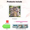 Diamond Painting-DIY Crystal Rhinestone Funny Cat