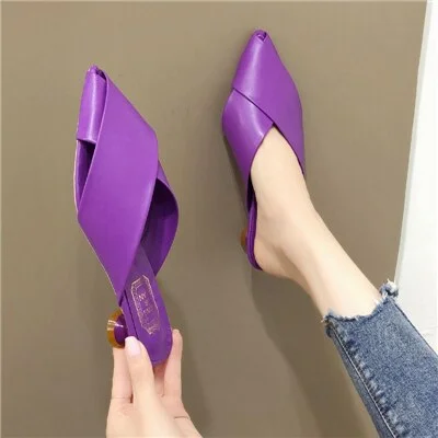 Cresfimix women pointed toe red pu leather high heel shoes for summer lady party & night club black pumps zapatos dama a6289