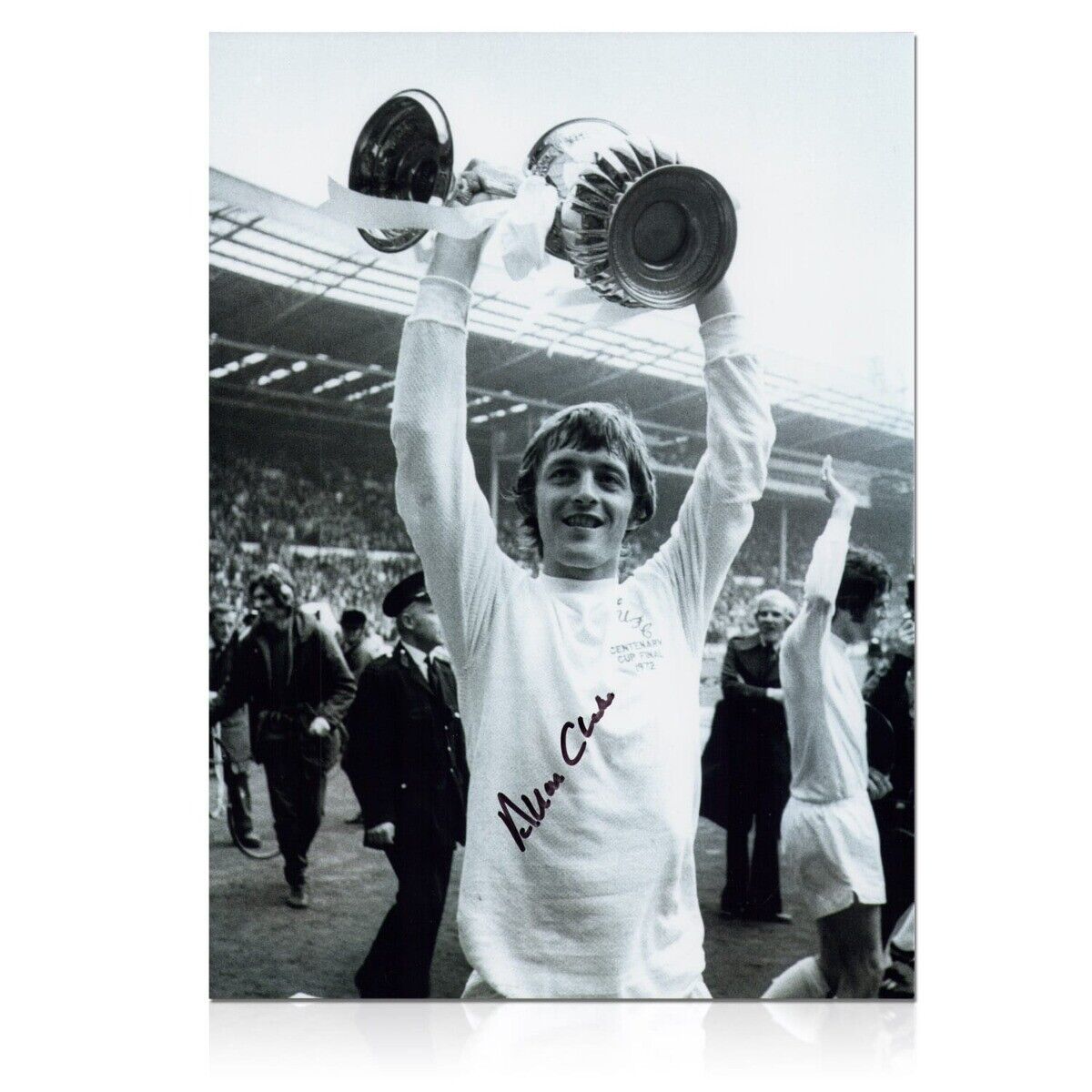 Allan Clarke Signed Leeds United Photo Poster painting | Autographed Memorabilia