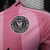 Joyfball 2025/2026 Player Version Long Sleeves Inter Miami Home Football Jersey 1:1 Thai Quality（The player version jersey is a bit tight, please pay attention to the size selection）