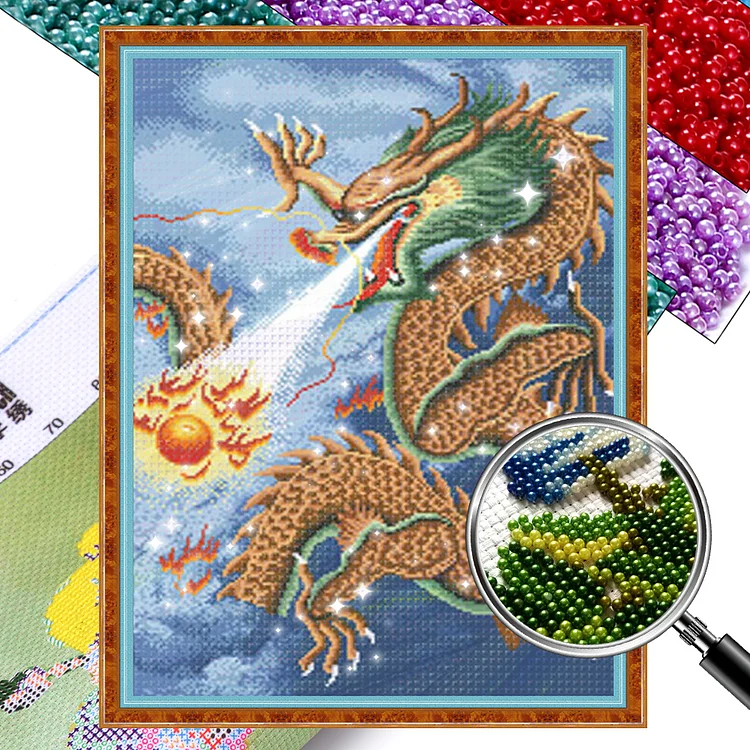 Prosperity (45*67cm) 9CT Bead embroidery gbfke