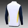 2023/2024 Real Madrid Half-Pull Training Suit White Football Jersey  1:1 Thai Quality