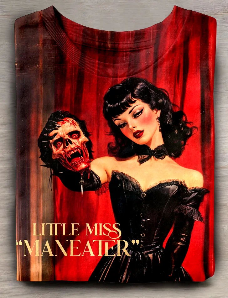 Teecade Teecade Little Miss Maneater T-shirt