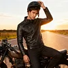 💥 2025 Hot Sale! Men's Casual Stand Collar PU Leather Jacket, Fashionable and Exquisite Zipper Jacket