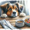 Sheepdog-11CT Stamped Cross Stitch 40*40cm/15.75*15.75in