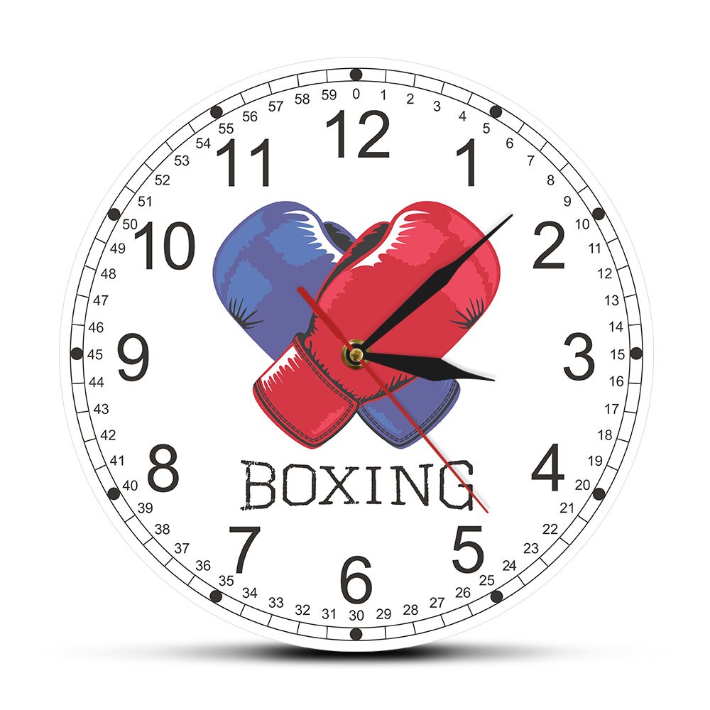 

Boxing Gloves - Frameless Acrylic Wall Clock, 501 Original