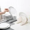 Home&Living Daily Kitchen Dish Shelf Rack Plastic Storage Shelf Water Filtering Rack for Dining Cover Pot Bowl Dish