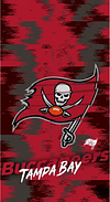 NFL Tampa Bay Buccaneers - runder Bohrer Diamantmalerei - 30*55cm