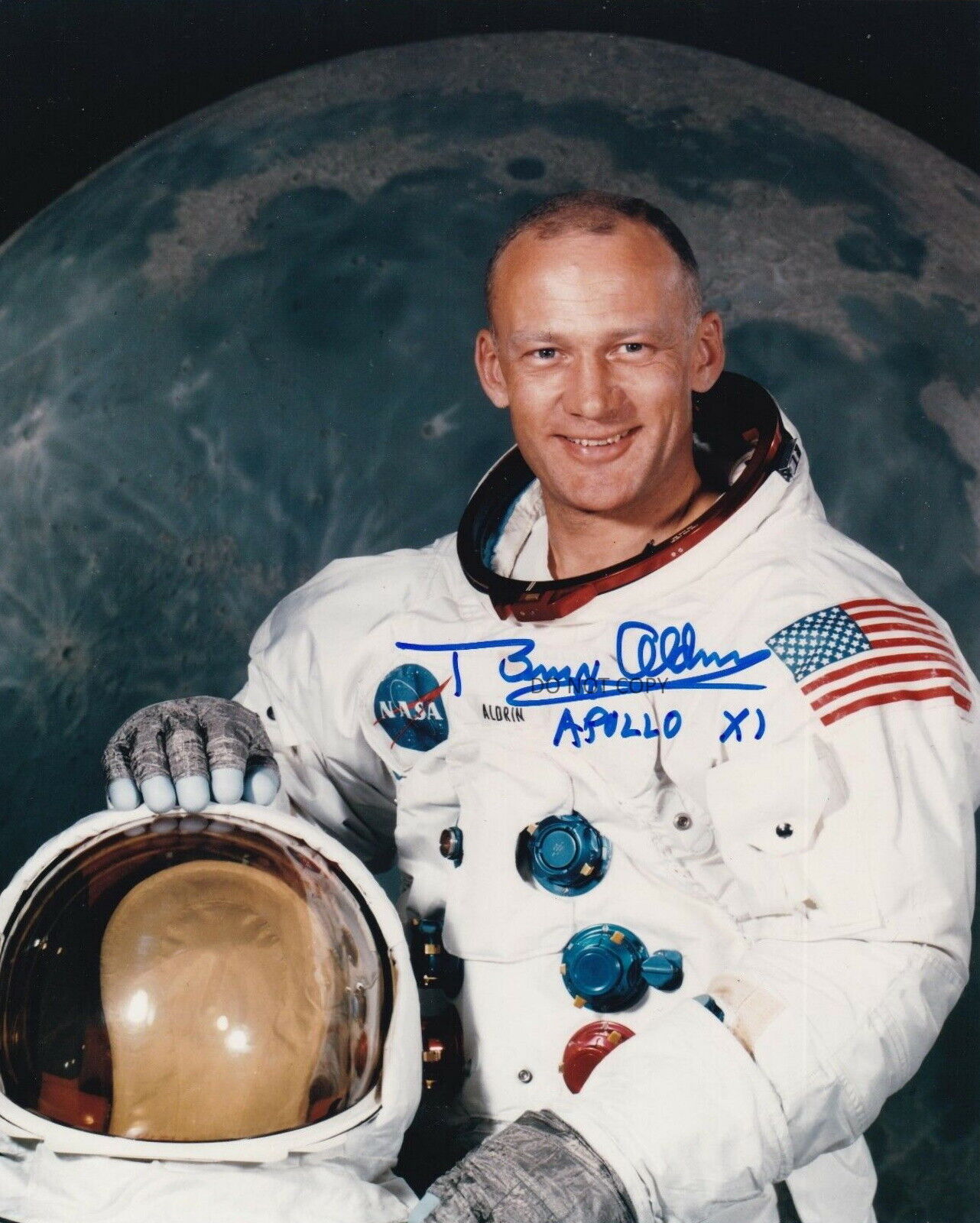 Buzz Aldrin Autographed Signed 8x10 VTG Photo Poster painting NASA Apollo 11 Mission REPRINT