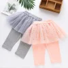 Kids Baby Girl Summer  Mesh Leggings Dresses Pants