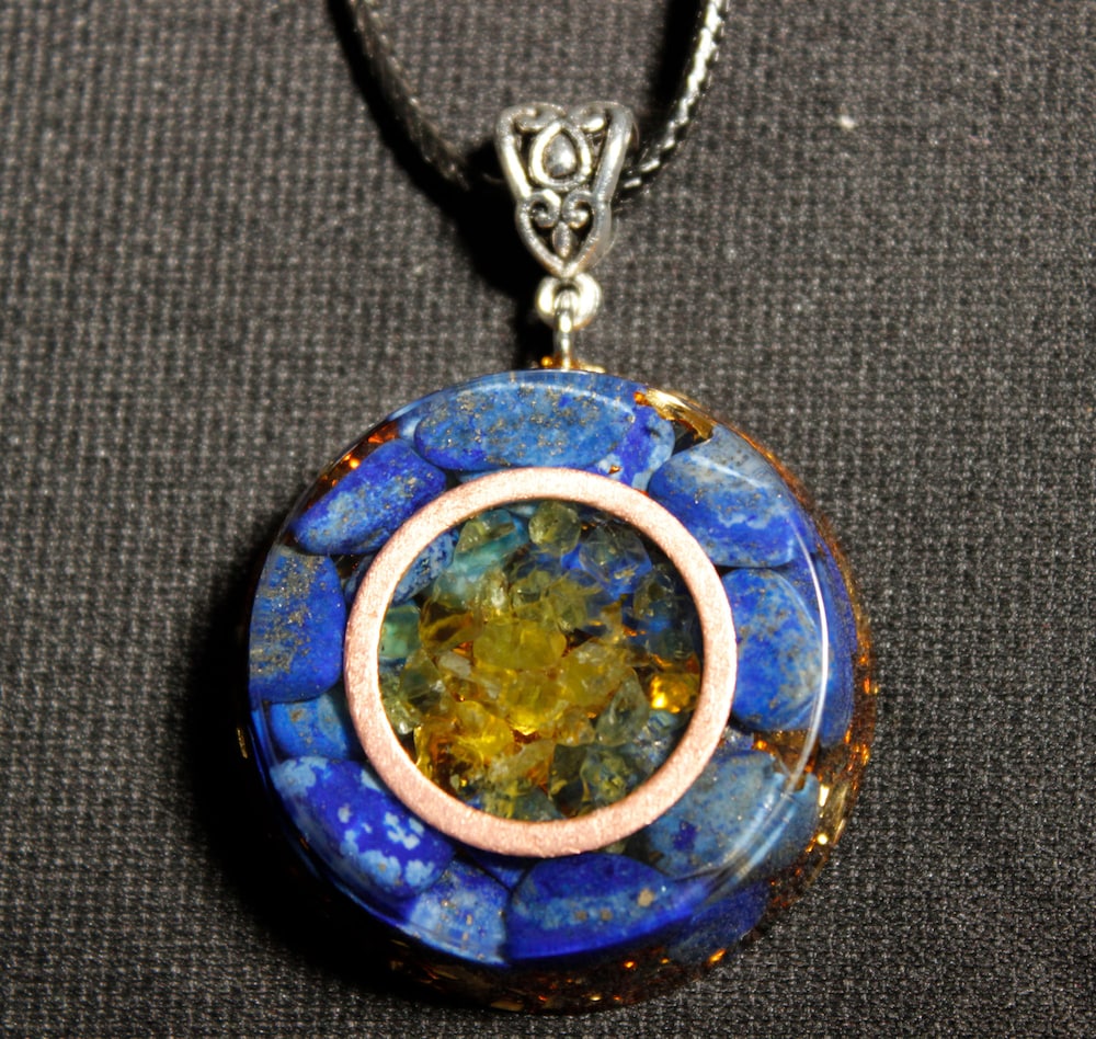 

Orgone Pendant - lapis lazuli, 501 Original