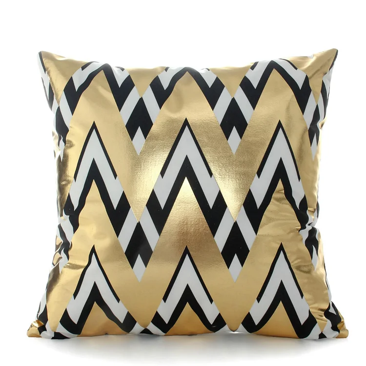 Linen Pillow Case  - Black And White 45*45cm