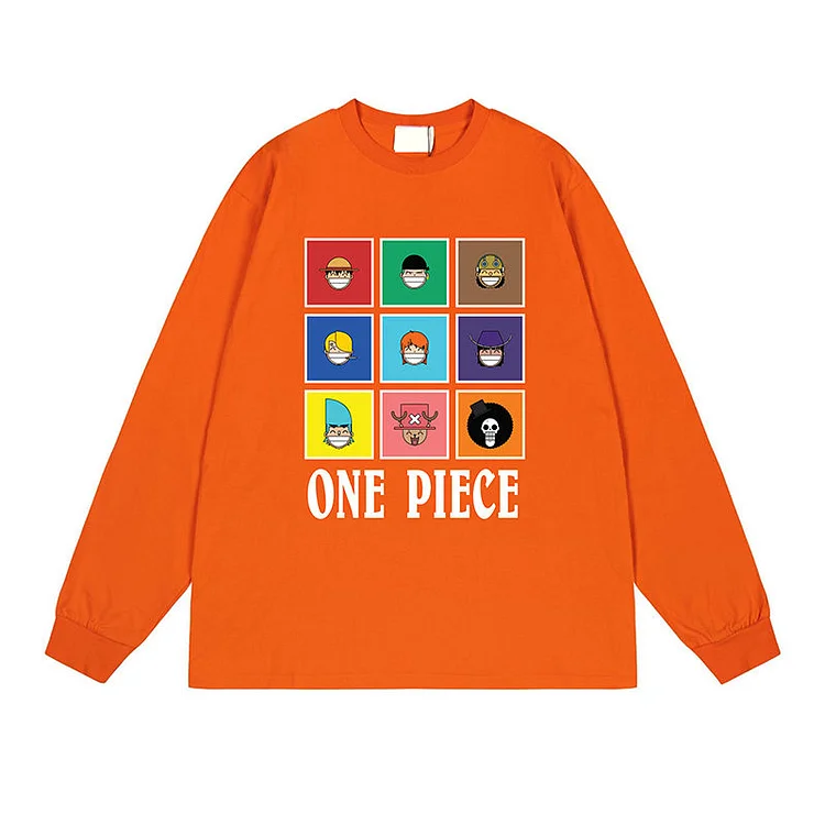 Pure Cotton One Piece Kawaii Long Sleeve T-shirt weebmemes
