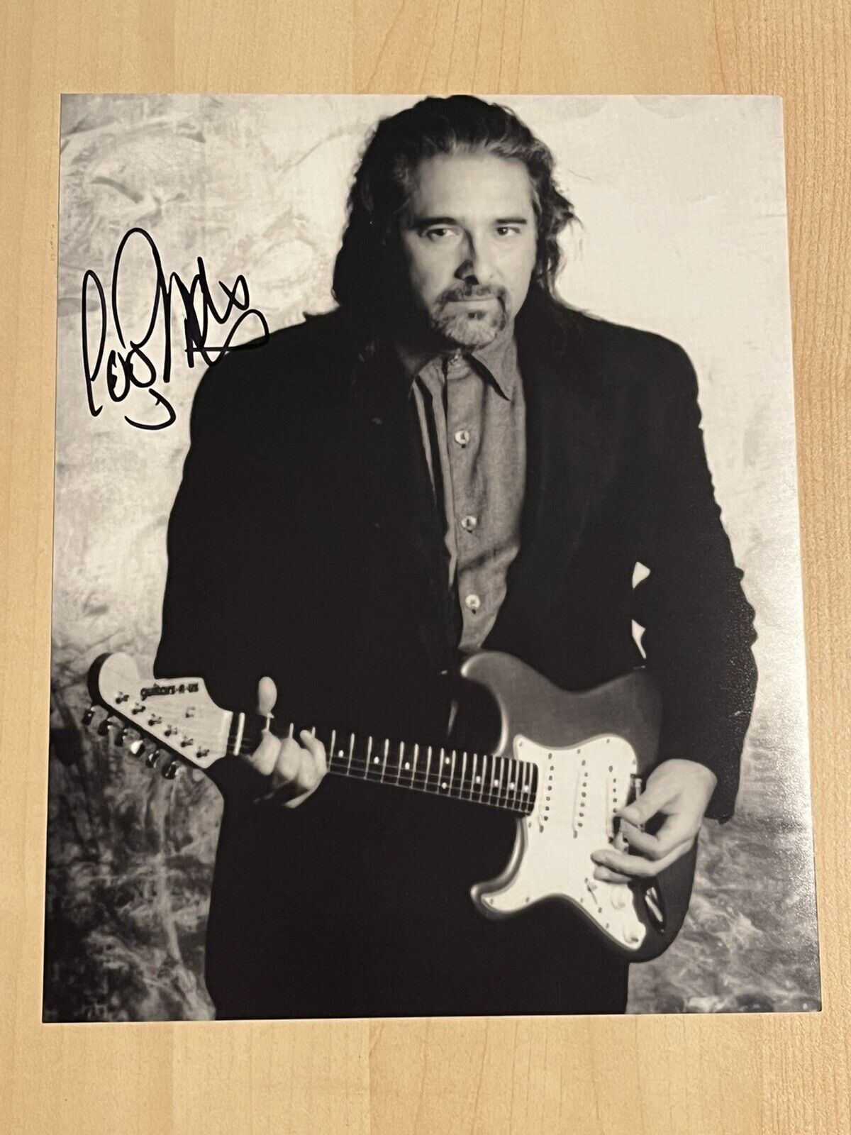 COCO MONTOYA SIGNED 8x10 Photo Poster painting AUTOGRAPHED LEGENDARY BLUES GUITARIST COA