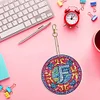 >SALE<A-Z 26 Letters Double Sided Special Shape Diamond Painting Keychain Pendant (F)