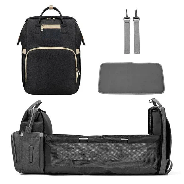 7 IN 1 PREMIUM DIAPER BAG WITH USB  - FREE SHIPPING