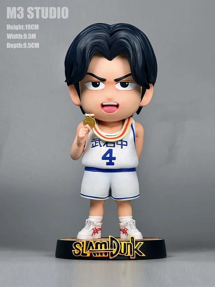 M3 Studio - Slam Dunk- Q Version Mitsui Hisashi Statue(GK)-