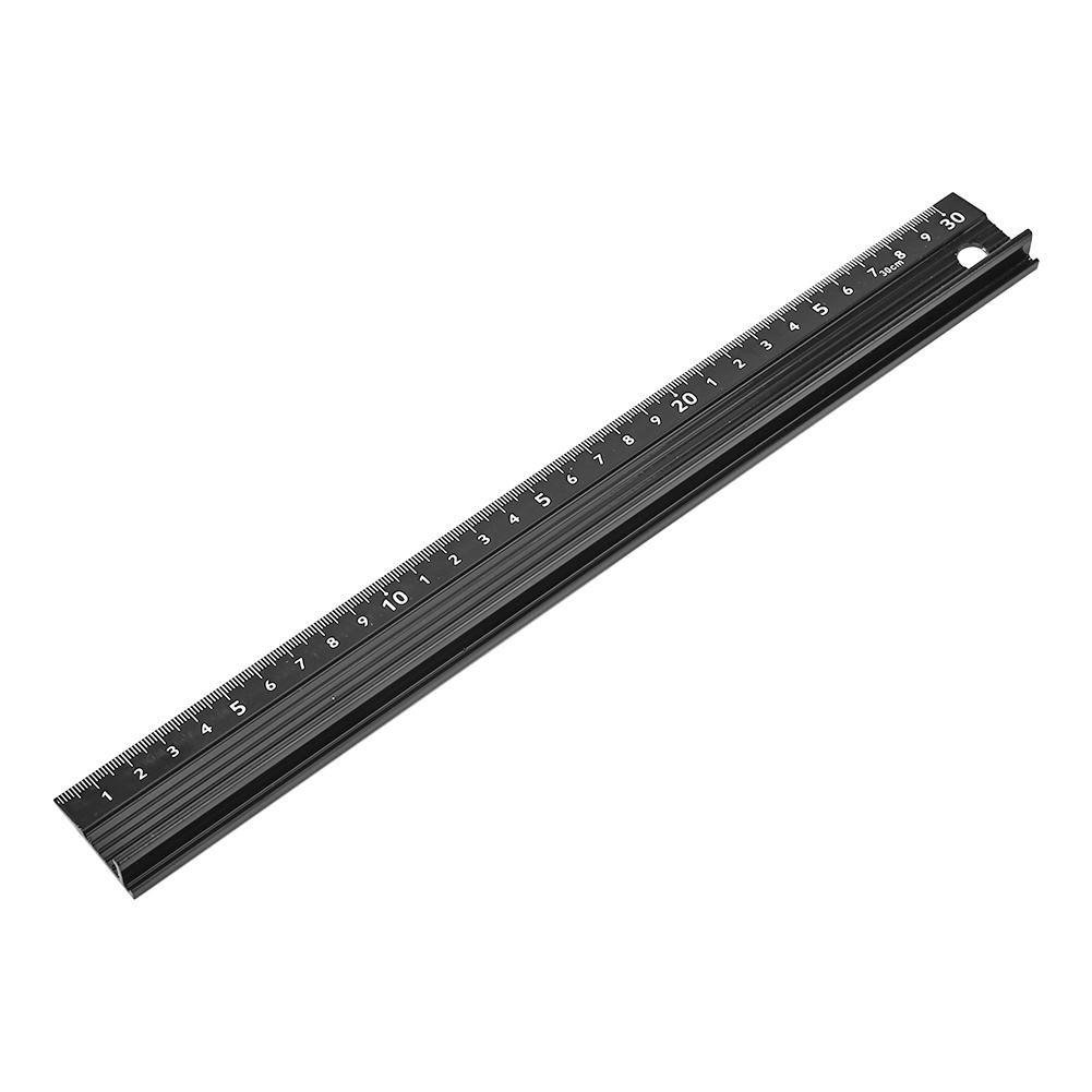

Multi-function Aluminum Alloy Hand Protective Ruler Non-slip Straight Ruler, 501 Original