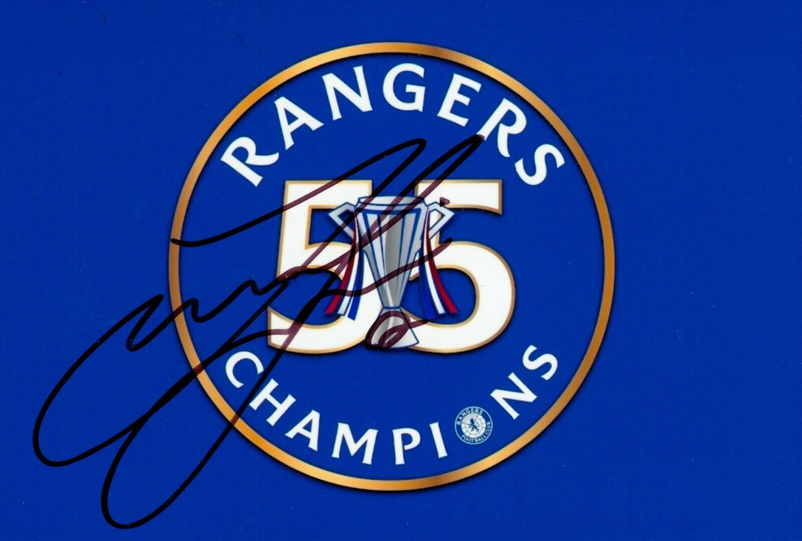 James Tavernier Signed 6x4 Photo Poster painting Glasgow Rangers Scotland Genuine Autograph +COA