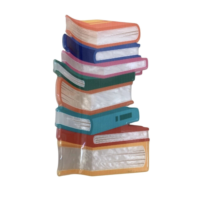 Women’s Casual Minimalist Streetwear Book Acetic Acid Sheets Hair Claws