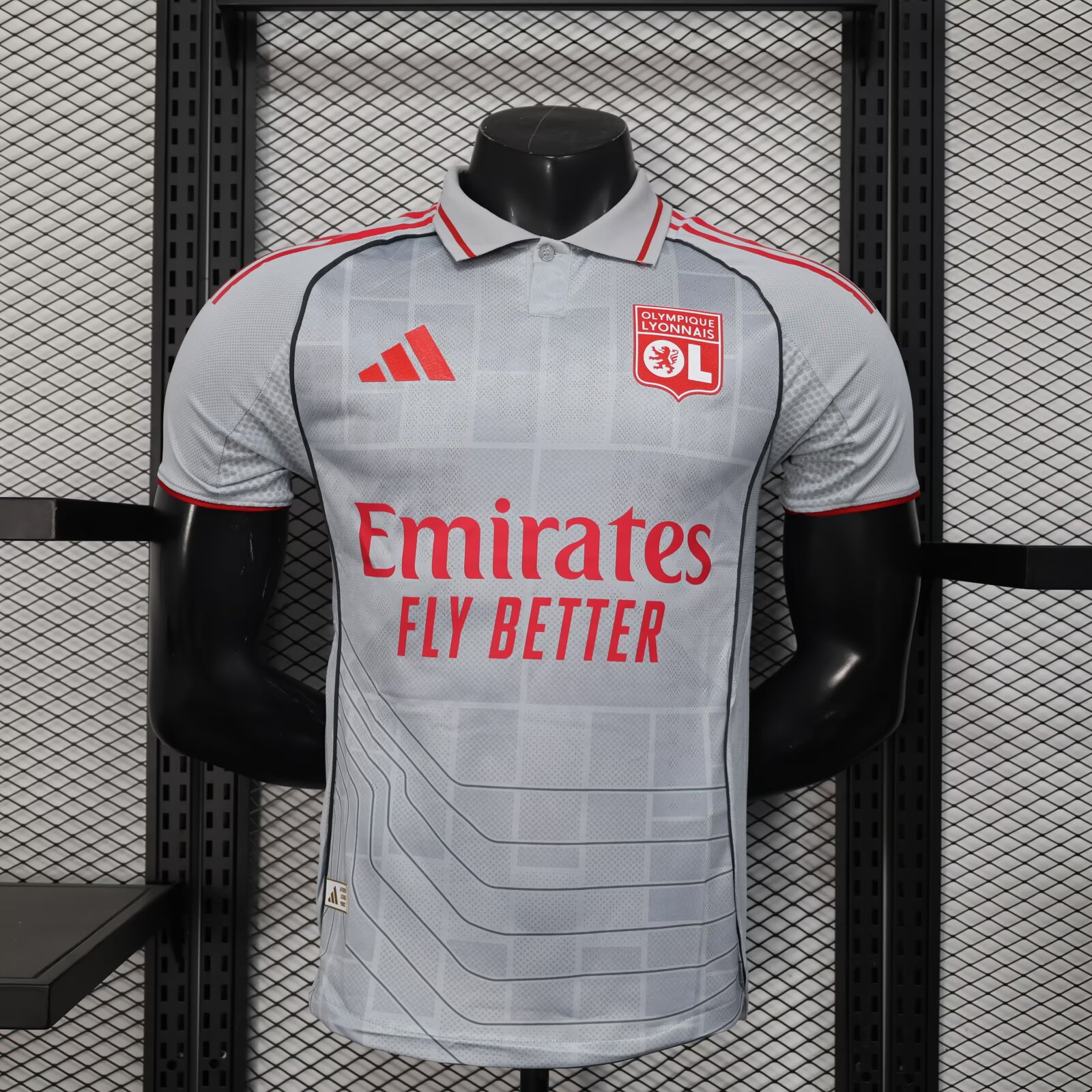 2025/2026 Player Version Lyon Third Away Football Shirt 1:1 Thai Quality