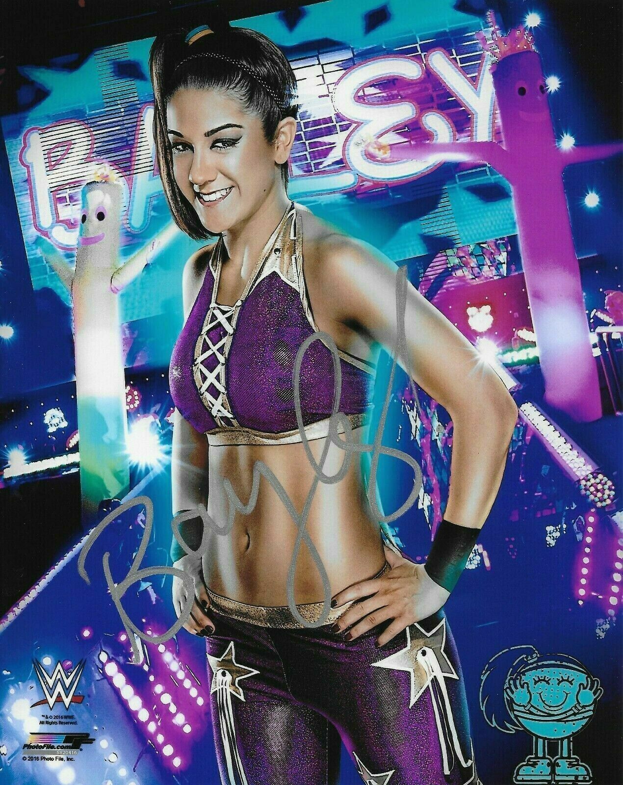 Bayley ( WWF WWE ) Autographed Signed 8x10 Photo Poster painting REPRINT