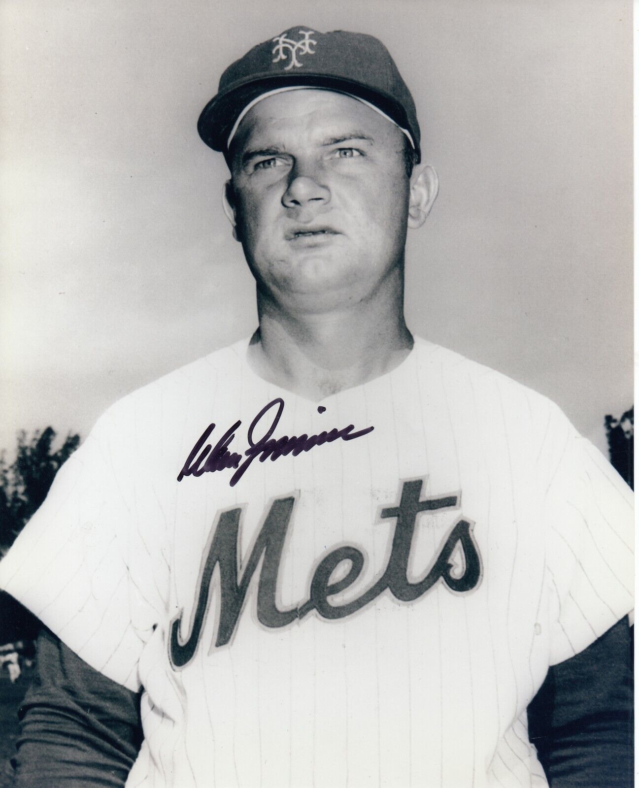 Don Zimmer #0 8x10 Signed Photo Poster painting w/ COA New York Mets