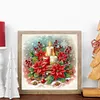 Diamond Painting-DIY Crystal Rhinestone Christmas Flower