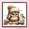 Winter Bird-11CT Stamped Cross Stitch Kit(40x40cm)