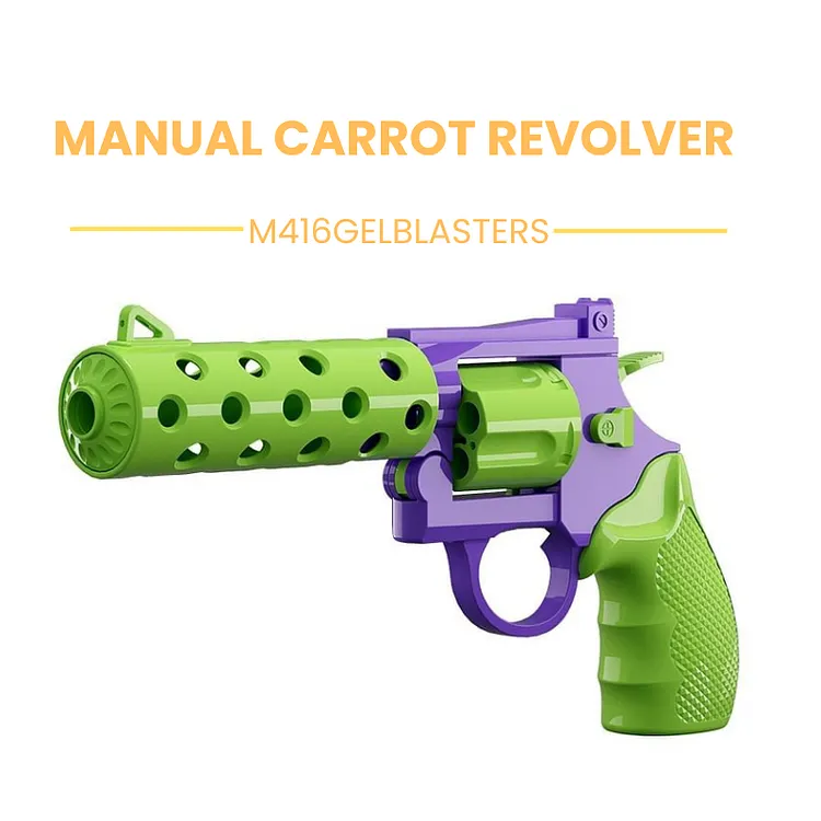Beehive Revolver Blaster - Safe & Fun Shooting Toy for Kids