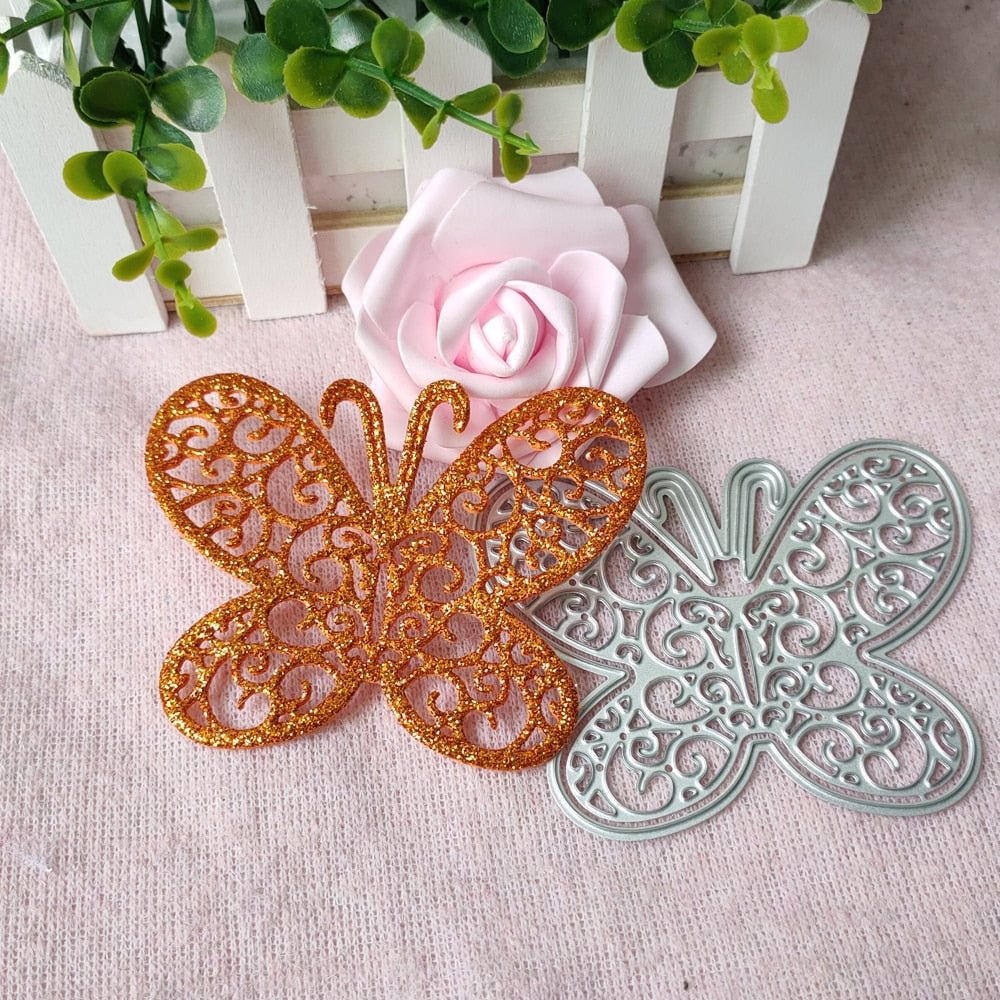 Beautiful Butterfly metal cutting dies template for DIY scrapbook decoration DIY paper embossed card