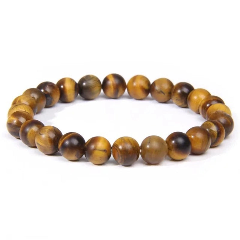 Internet Celebrant Jewelry Natural Agate Crystal Jewelry 8mm Bracelet Miscellaneous Stone Gemstone Color Unisex Bracelet Jewelry For Men And Women