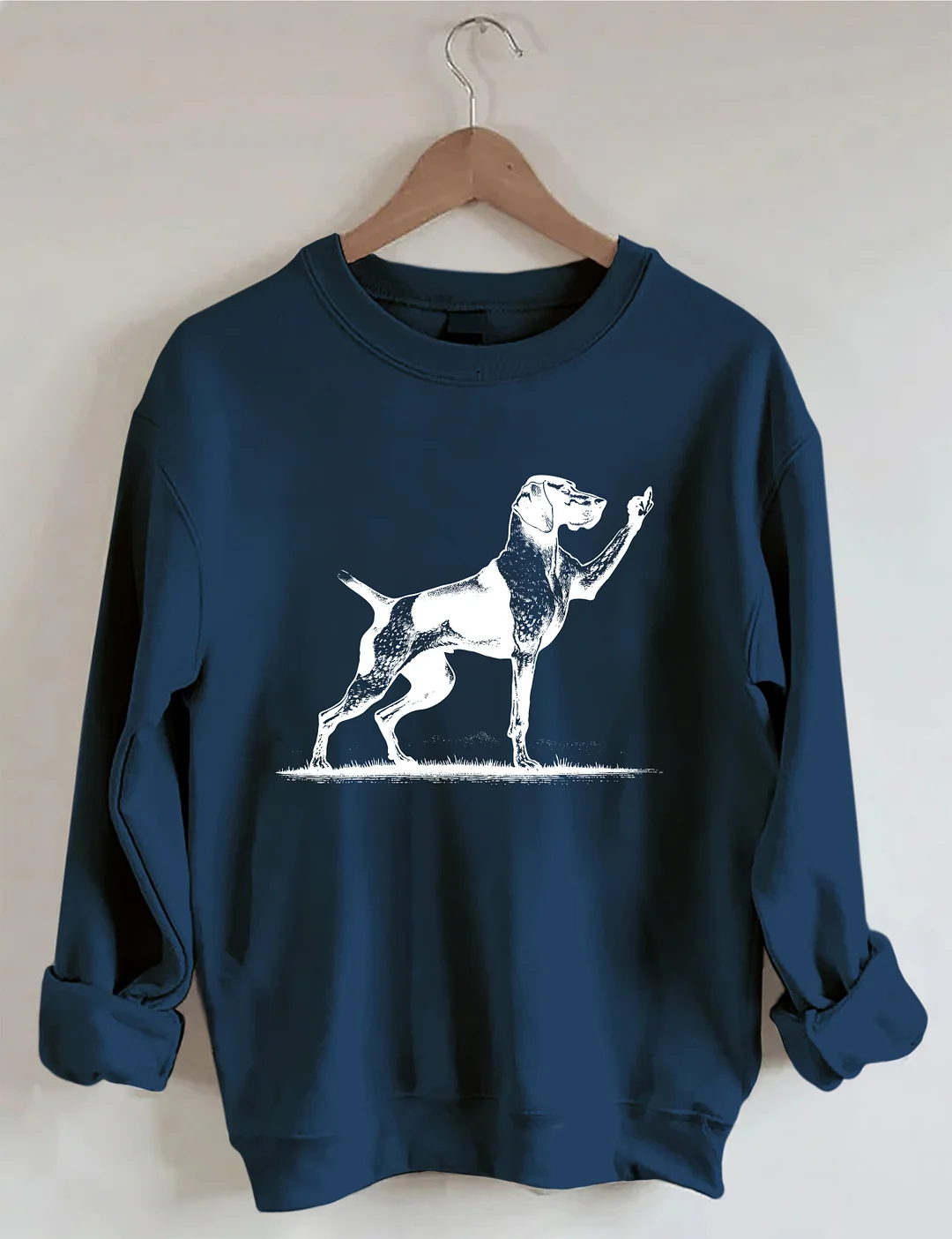 Rude Pointer Dog German Shorthair Dog Sweatshirt