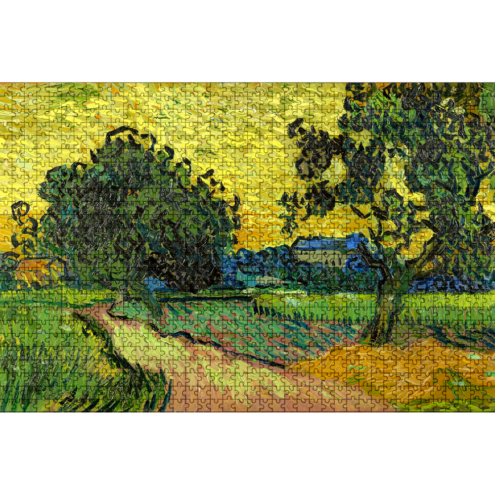 

Quiet Field - 1000 Pieces Jigsaw Puzzle, 501 Original