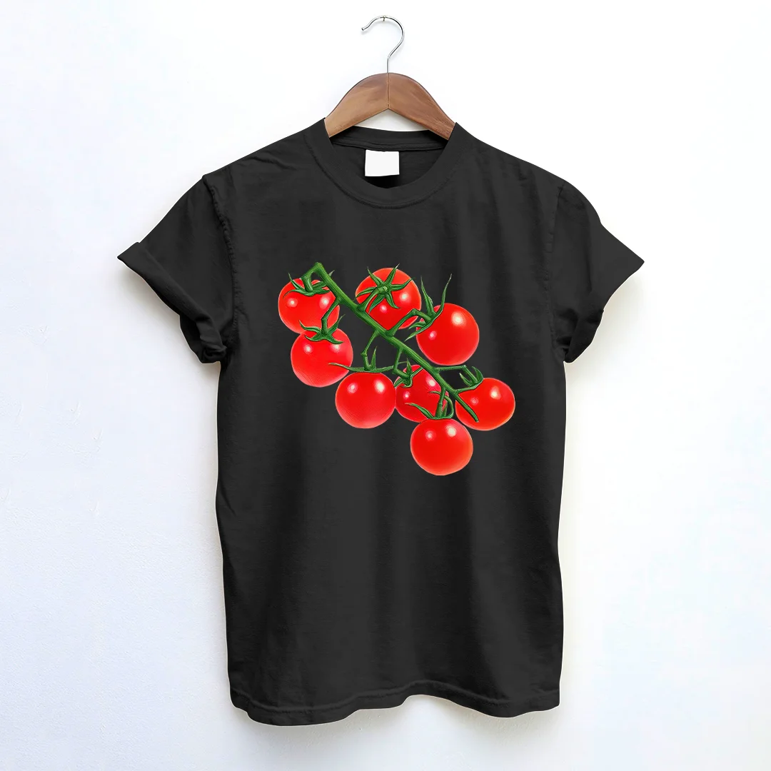 Tomato Fruit Boho Graphic T-shirt