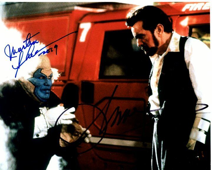 MARTIN SHEEN & JOHN LEGUIZAMO signed autographed SPAWN Photo Poster painting