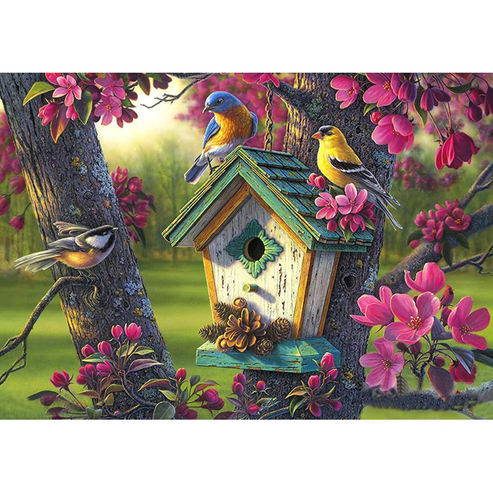 

30*40CM - Parrot - Round Drill Diamond Painting, 501 Original