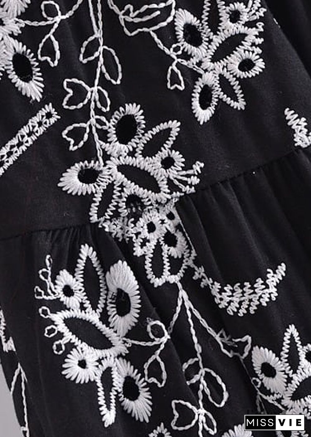 Boho Skirts in Mariana in Lace White, Purple and Black For Women