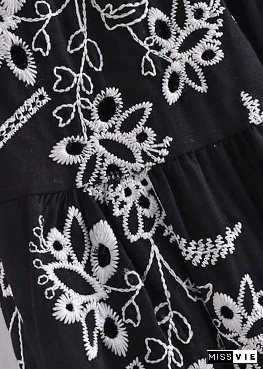 Boho Skirts in Mariana in Lace White, Purple and Black For Women