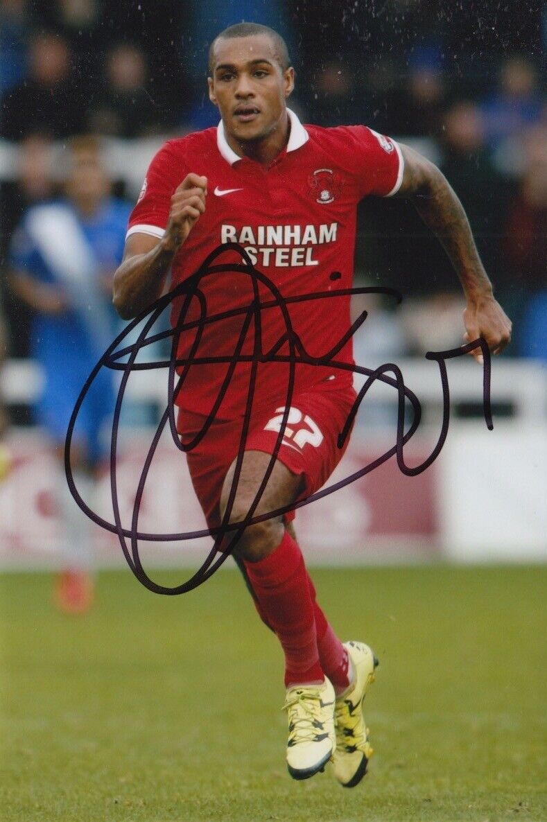 JAY SIMPSON HAND SIGNED 6X4 Photo Poster painting - FOOTBALL AUTOGRAPH - LEYTON ORIENT 1.