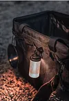 Outdoor Retro Portable Camping Lamp Outdoor Camping Tent Lamp Hanging Candle Holder Lamp Backpack Lamp