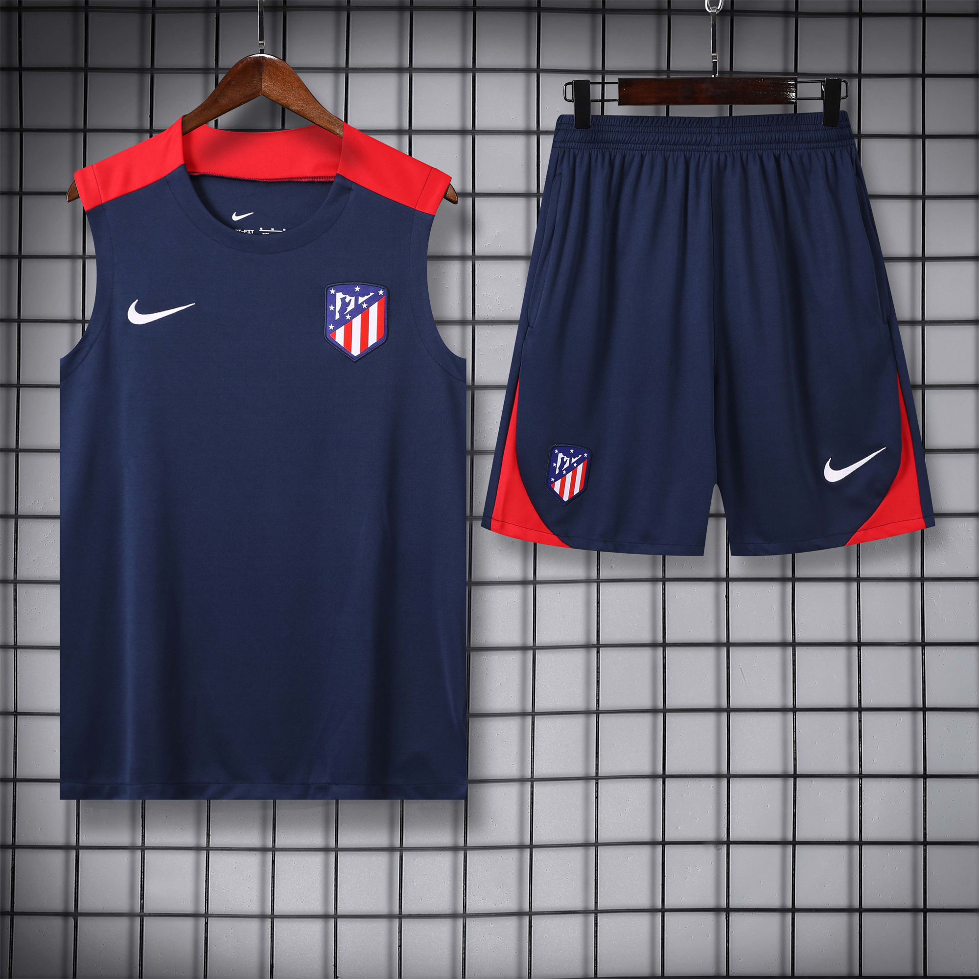 Atletico Madrid 24-25 Vest Training Set - Deep Blue