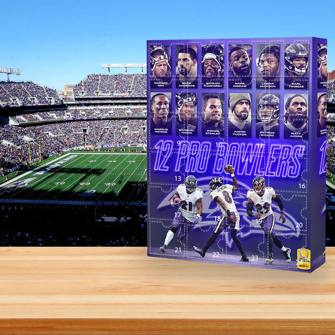 2023 Baltimore Ravens Advent Calendar The One With 24 Little Doors