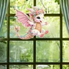 >SALE<Single-Side Dragon Diamond Art Hanging Pendant for Office Decor (Pink Wings)