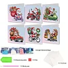 6pcs DIY Diamond Painting Grußkarte Set für Urlaub Segen Weihnachtsgeschenk
