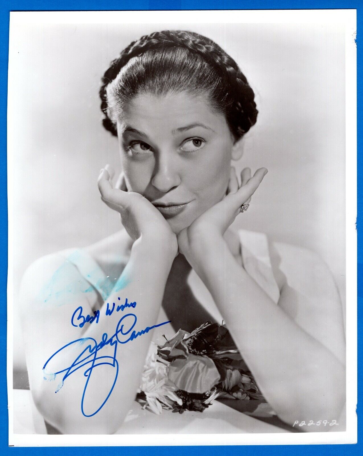 Judy Canova Actress Hand Signed Autograph 8x10 Photo Poster painting with Todd Mueller COA