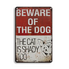 Beware of Dog - Vintage Metal Signs(12*16Inch)