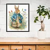 Rabbit Full Stamped Cross Stitch 11CT 3-Strand 40x50cm