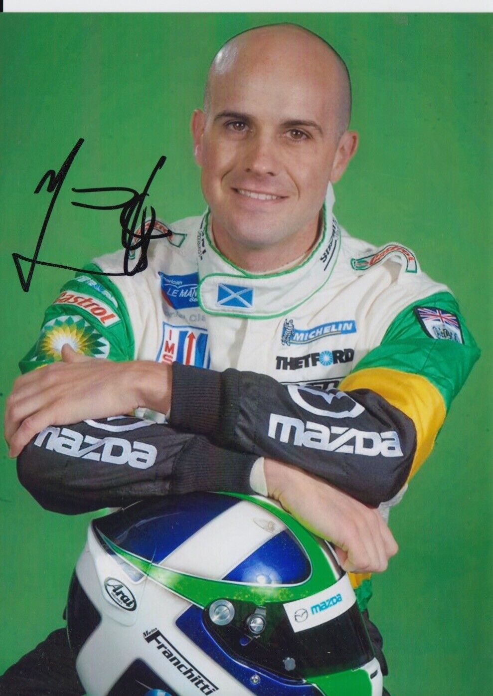 Marino Franchitti Hand Signed 7x5 Photo Poster painting - Le Mans Autograph.